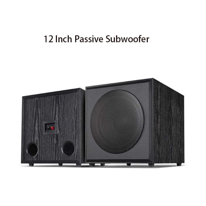 AOSIBAO 12 Inch Passive Subwoofer 4 8 Ohm Audio Sound Box Speakers HIFI Active Pure Woofer Speaker Home Theater Loudspeaker  ﻿
