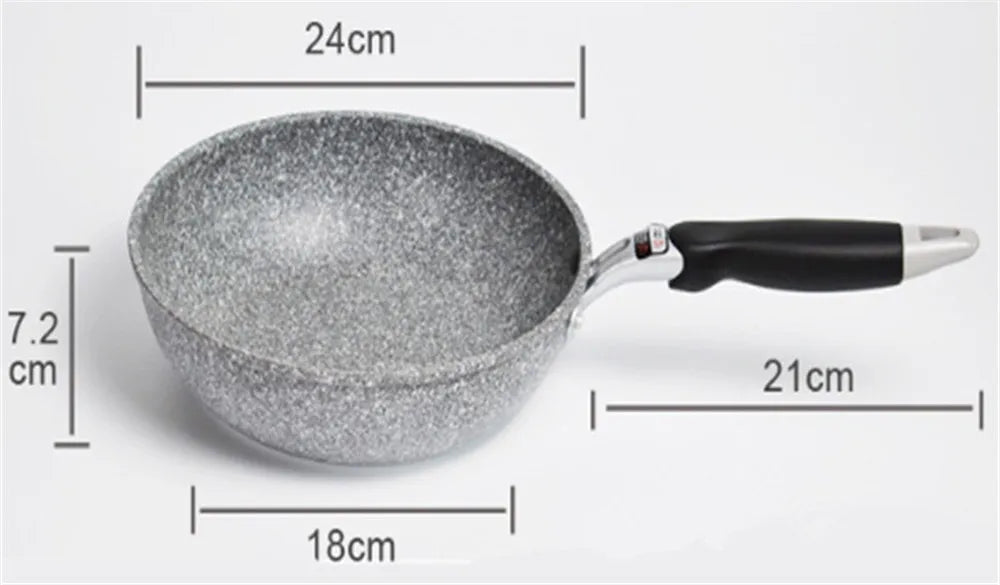 Non-Stick Pan Frying Pan Wok Pan 28cm Home Steak Skillet Pancake Fried Induction Cooker Gas Stove Special Saucepan Nonstick Pan