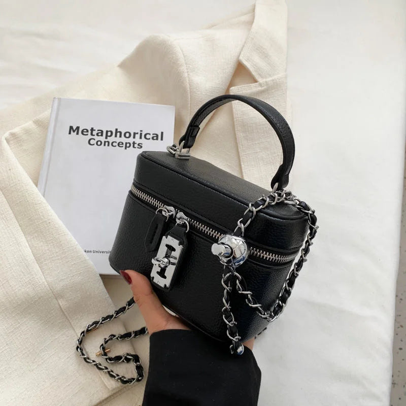 Fashionable Chain Strap  Square Bag for Women Summer New Style Handbag High Quality Crossbody Bag Stylish Trendy Small Bag