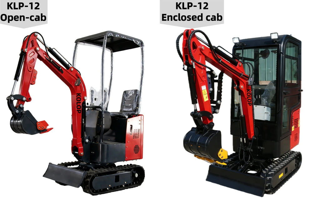 Enclosed Cab 2 Ton Mini Excavator 1 Ton Tracked Mini Digger Customized EURO 5 Kubota Yanmar Diesel Engine Fast Delivery