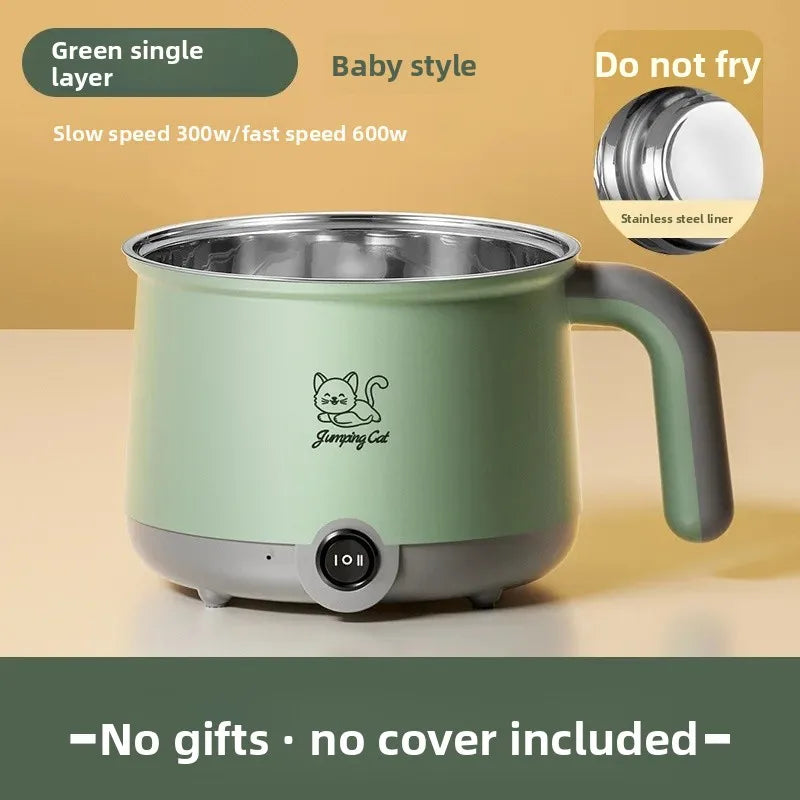 Mini Multi-Function Electric Cooker Small Integrated Steaming And Cooking Dormitory Noodles Home Use Single Person Mini Electric