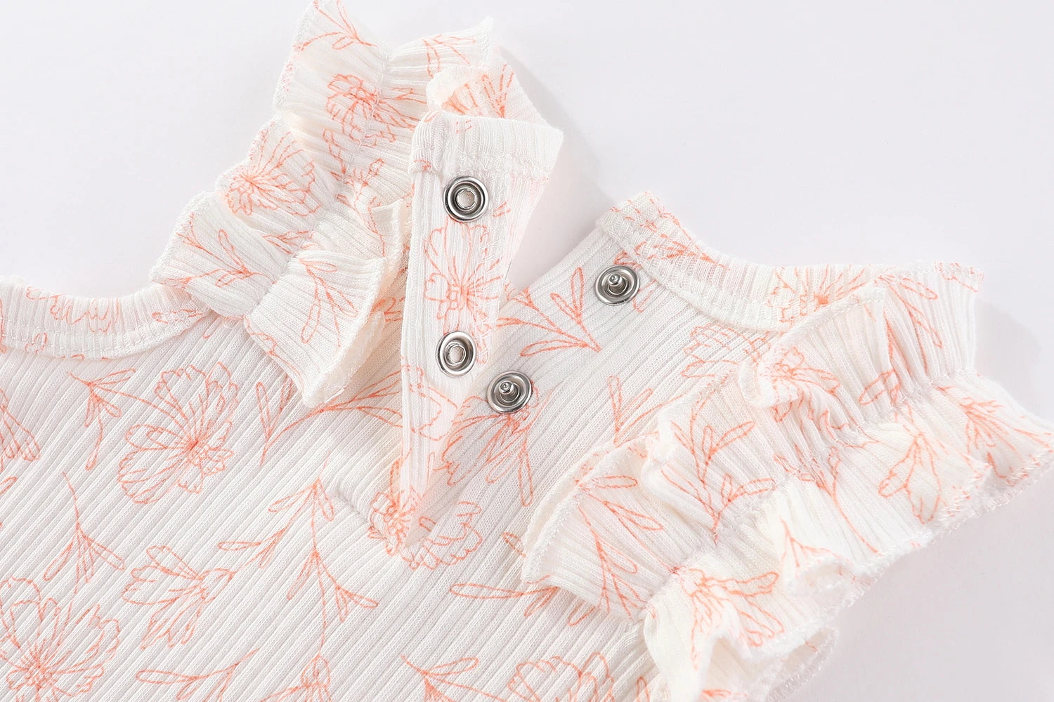6-Piece Fashion Cute Baby Bodysuits Cotton Soft Newborn Boy Girl Short Sleeve Onesies Summer Sleeveless Infant Clothes