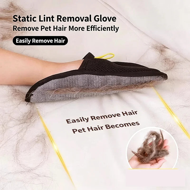 Pet Grooming Gloves For Cats Dog Hair Removal Gloves Pet Clothes Mattress Sofa Hair Cleaning Gloves Pet Massage Grooming Gloves