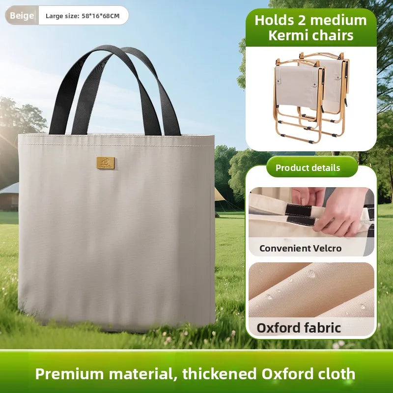 Thiened Ox Fabric Portable Folding Chair Storage Bag Outdoor Cam Carry Bag Durable Staing Chair Organizer