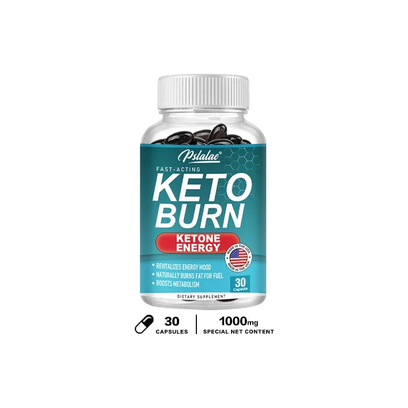 Keto Burn Capsules - Healthy Weight Management, Fat Burner, Improve Digestion, Boost Immunity, Non-GMO