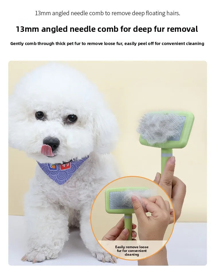Pet Grooming Comb Dog And Cat Brush for Beauty And Thickening Hair Plastic Pet Supplies Universal for All Pets