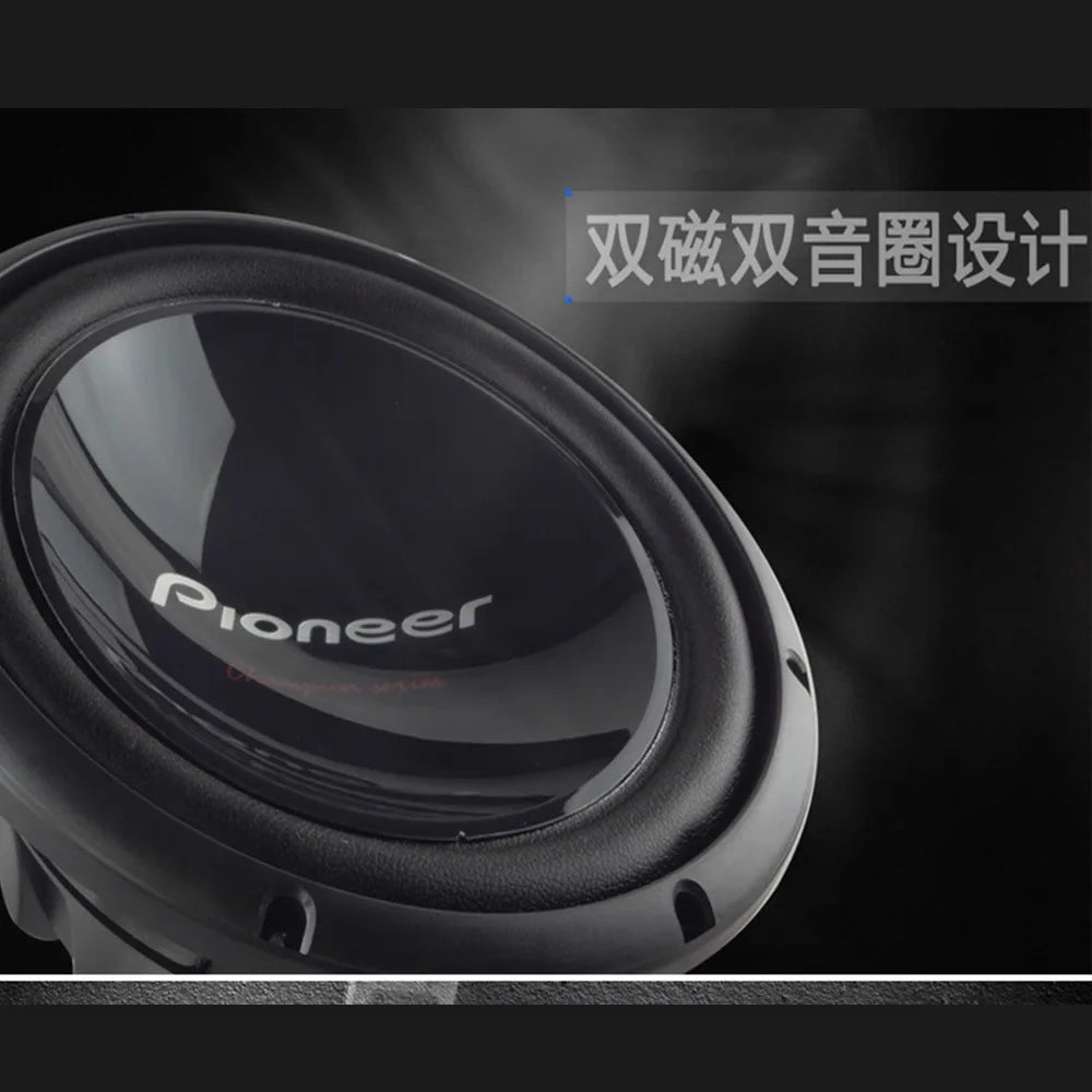 Pioneer TS-W309D4 12" Car Subwoofer 1400W Peak 400W RMS Dual 4 Ohm Voice Coil Powerful Bass Car Audio Speaker