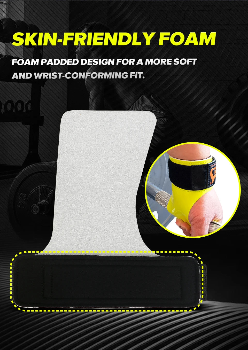 Weightlifting Grip Lifting glove Guantes Guantes Para Entrenar Gym перчатки для подтягивая Luva Musculação Calleras