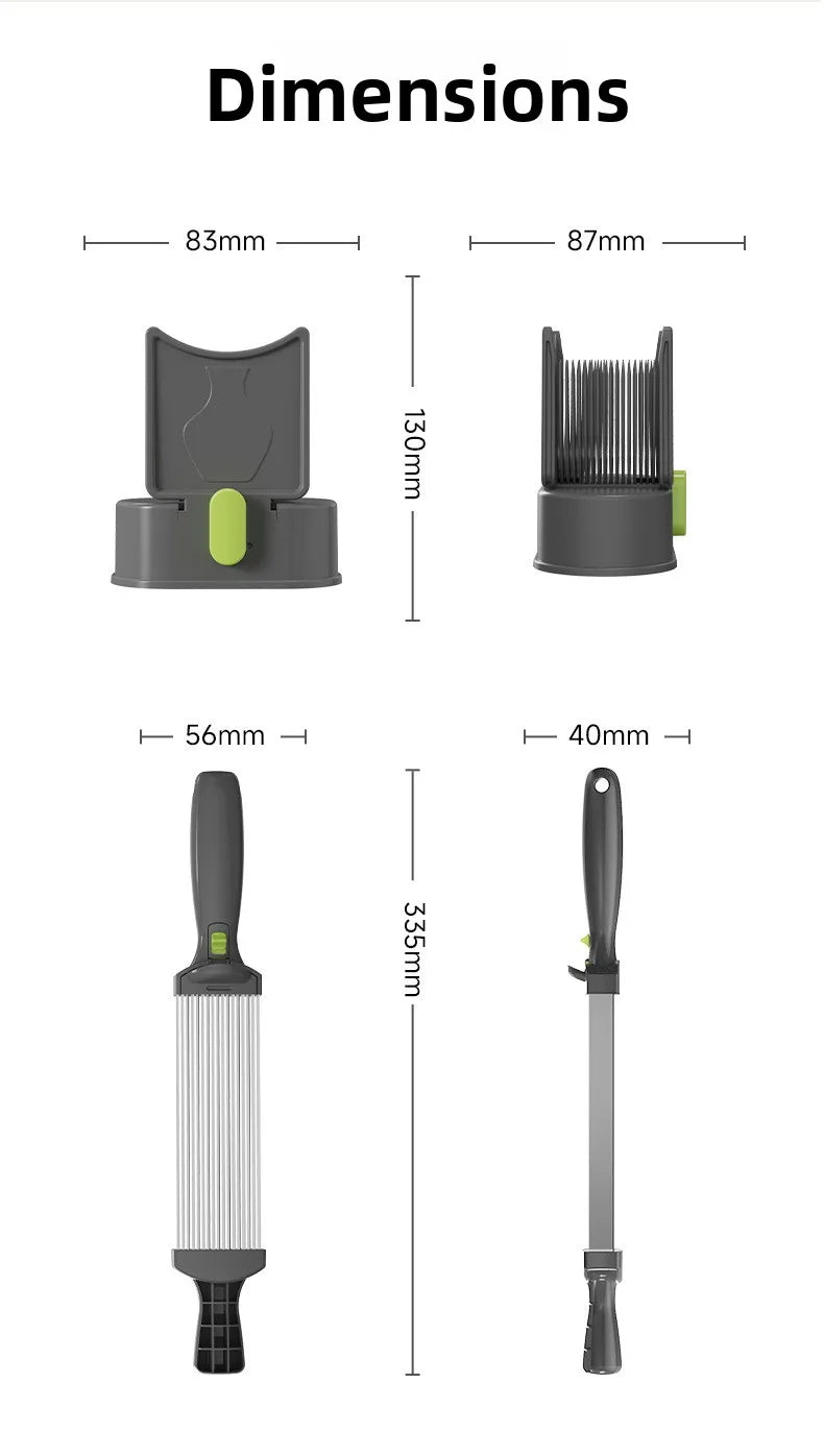Stainless Steel Multifunctional Cutter for Home Kitchen Slices Thin Meat Diced  Meat Strips Kitchen Meat Cutting Tool