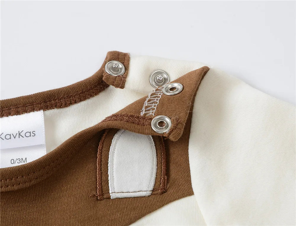 2025 3 pcs/lot Baby Boy Girls Rompers 100% Cotton Long Sleeve Overalls 0-12 Months Cool Print  Newborn Jumpsuit