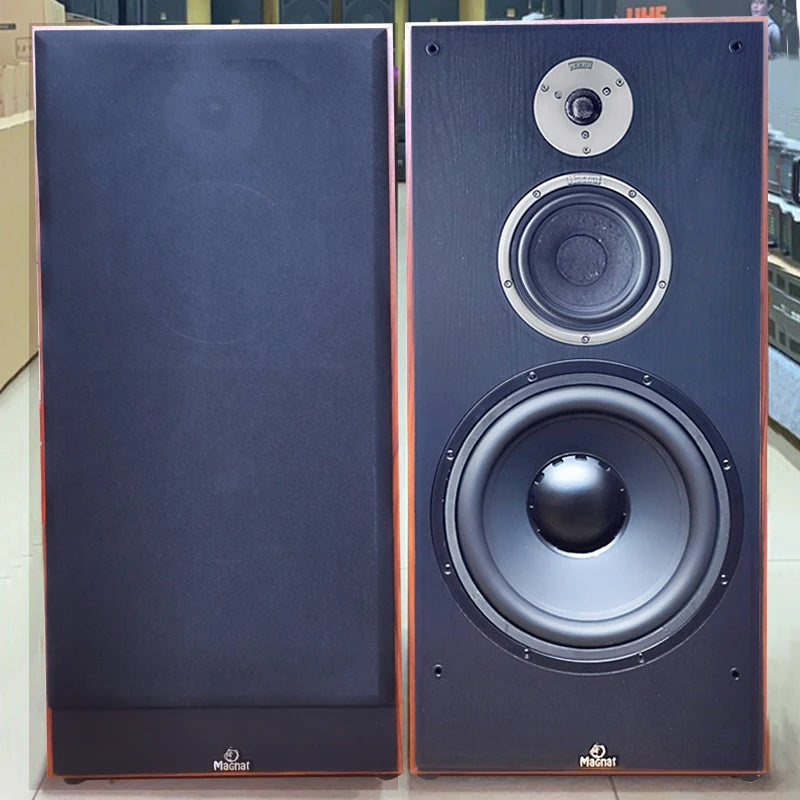 12 inch Floor-Standing Speakers 200W High-Power Bookshelf Speaker 3-way High Fidelity Audio HiFi For Home Theater