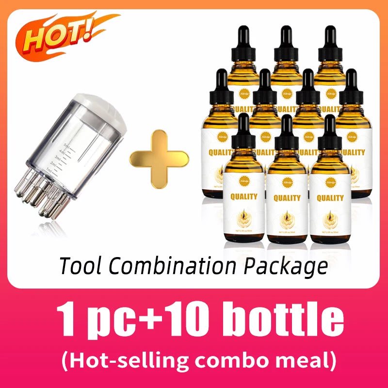2025 Generation-2 Scalp Applicator Liquid Comb Portable Mini Massage Comb Liquid Guiding Massager Anti Hair Loss Scalp Care Tool