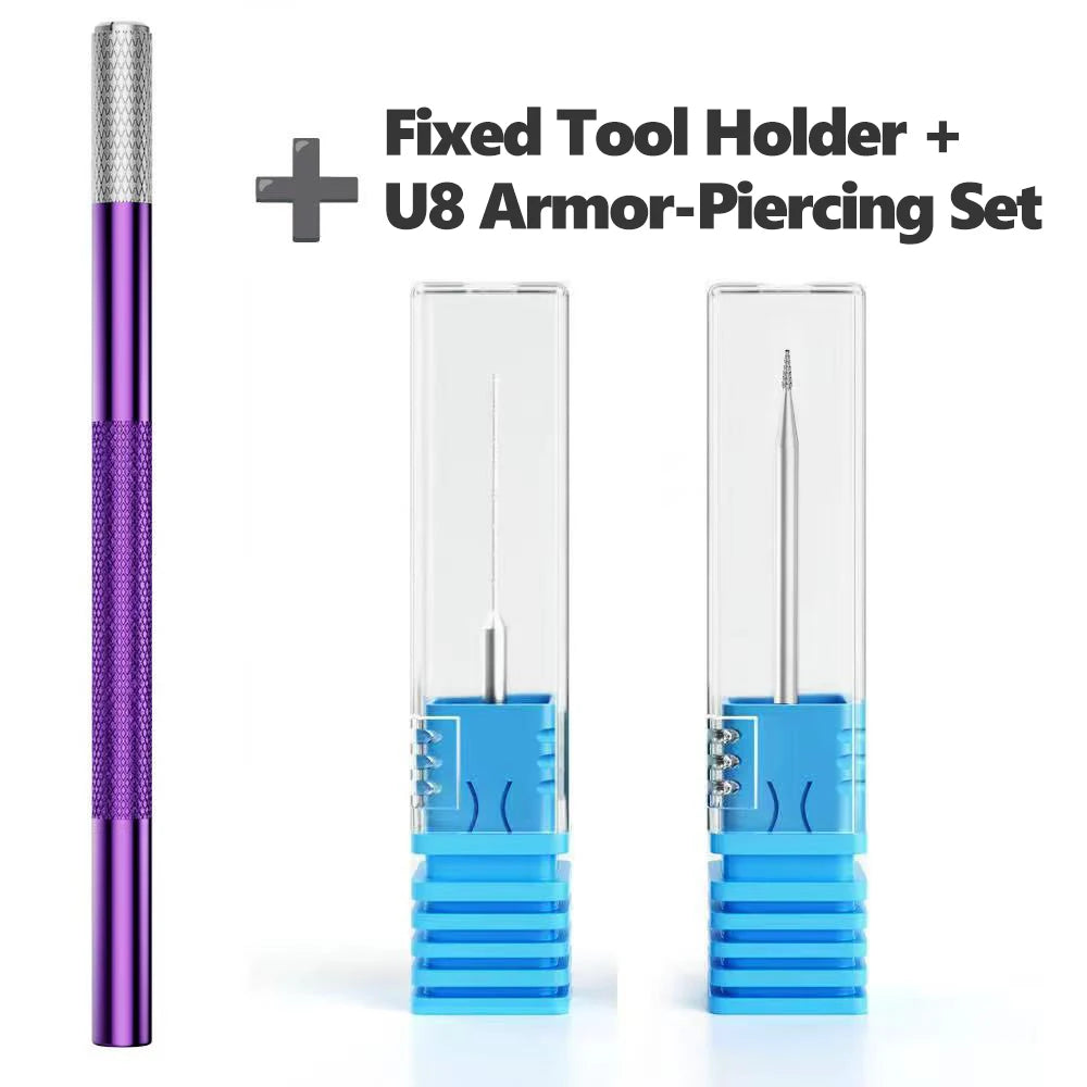 LANRUI U8 Alloy Piercing Sliding Drill Bit for Mobile Phone Repair Alloy Piercing Sliding Drill Bit Removal Extraction Tool