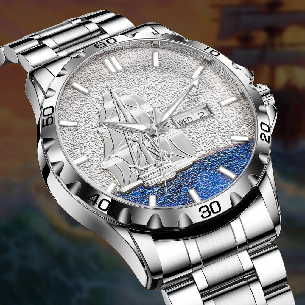 Glenaw Sailing Series Top Brand Luxury Men's Watch Fashion Business Fully Automatic Mechanical Waterproof Watch