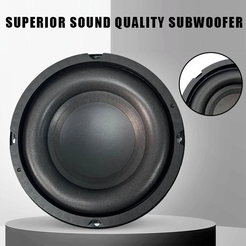 1pc 6.5" Car Subwoofer 200W Audio Speaker 4 Ohm Car Component Stereo Modification for Car & Home Theater System Upgrade