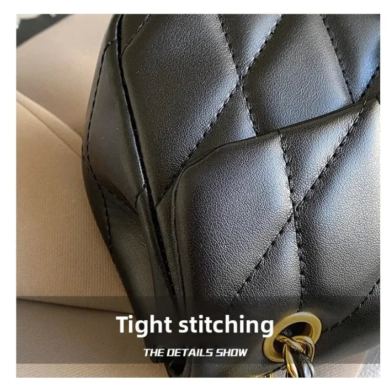 Advanced Chain Diamond Grid Bag, High-quality Women's Small Bag, Small Fragrant Style Crossbody Bag, New Bag, Shoulder Bag