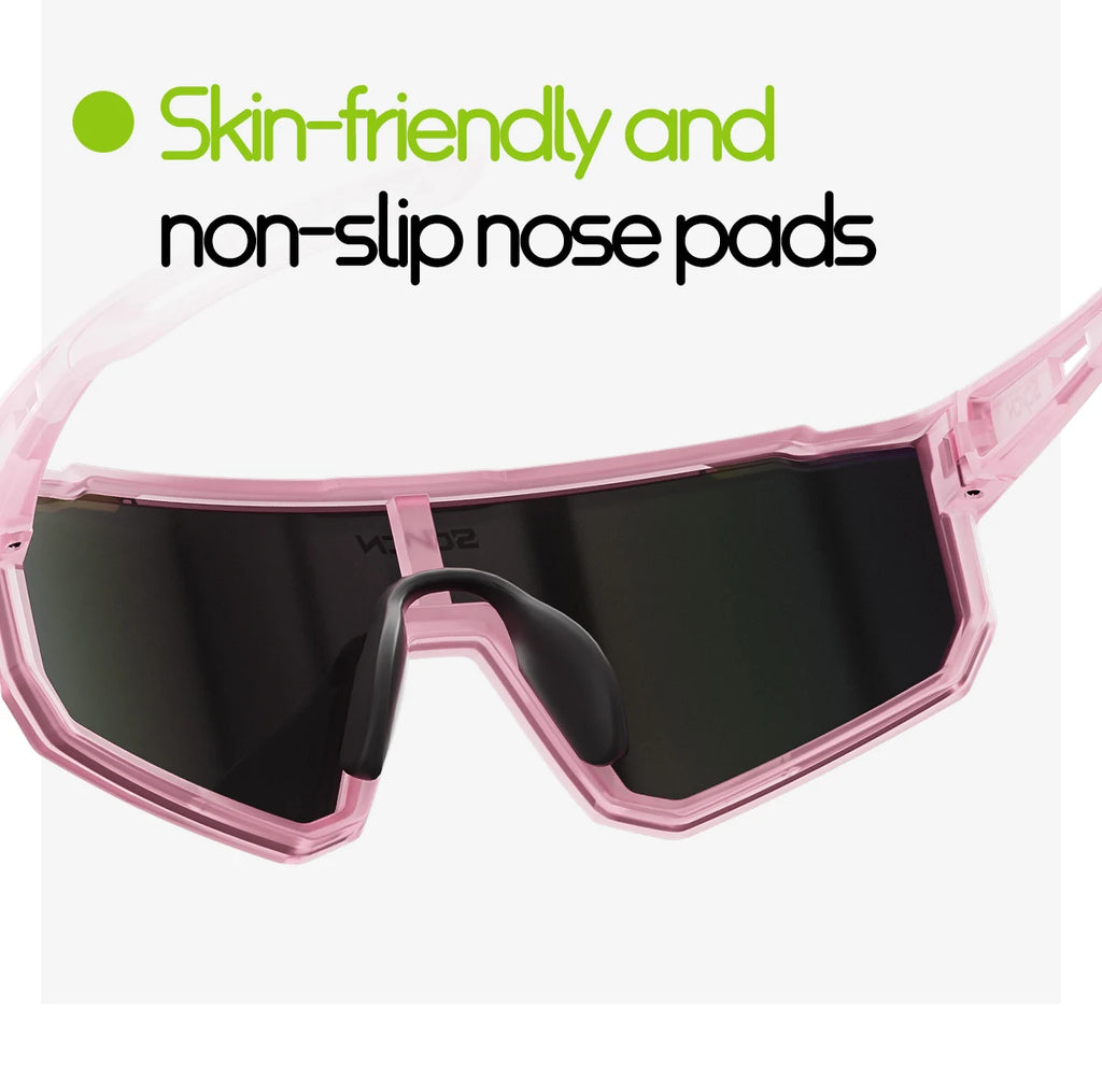 SCVCN New Photochromic Children Cycling Glasses Outdoor Sports Sunglasses Kids Road Bikes Cycling Eyewear UV400 Fashion Goggles