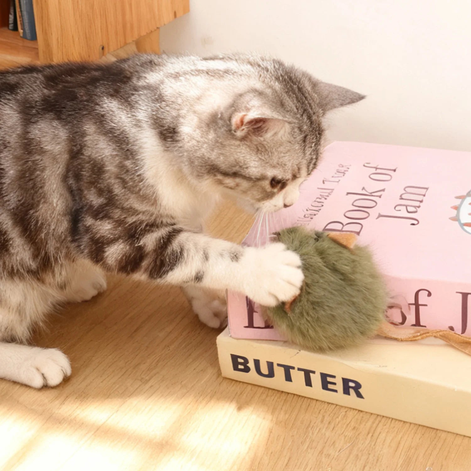 10/1PCS Interactive Mouse Plush Cat Chew Toy Squeaky Imitation Mice Bite-resistant Kitten Toy Interactive Plush Cat Toy Supplies