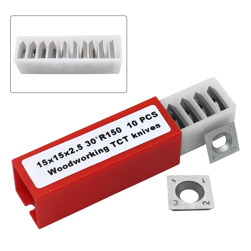 8 Holes Dowel Maker Jig Kit w/ Carbide Blades -Metric and Inch Woodworking Electric Drill Milling Dowel Round Rod Auxiliary Tool