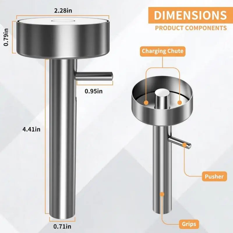 Falafel Meatball Scoop Maker Tools Stainless Steel Professional Falafel Maker Scoop Nonsticky Falafel Mold Kitchen Gadgets