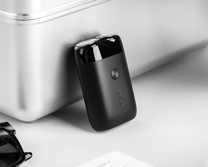 Xiaomi Mi S100 Electric Shaver IPX7 Waterproof 7200RPM Dual Floating Head Wet/Dry Shaving Type-C Fast Charge 90min USB Razor
