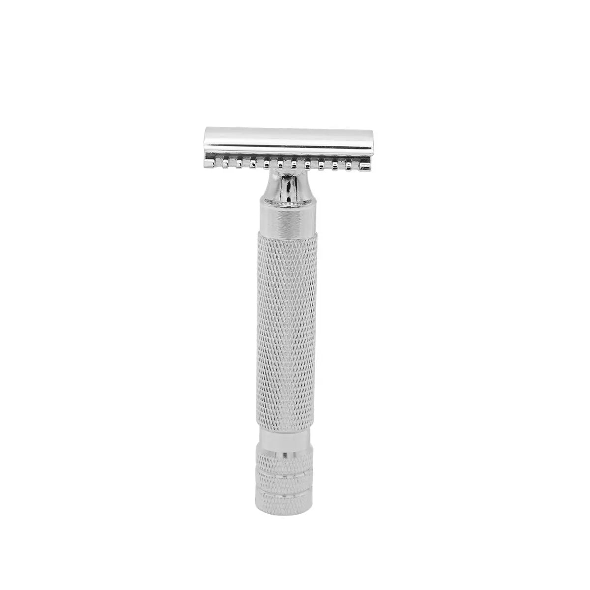 Double Edge Safety Razor Stainless Steel Butterfly Opening for Men Close Clean Shave No Irritation Razor Shaver