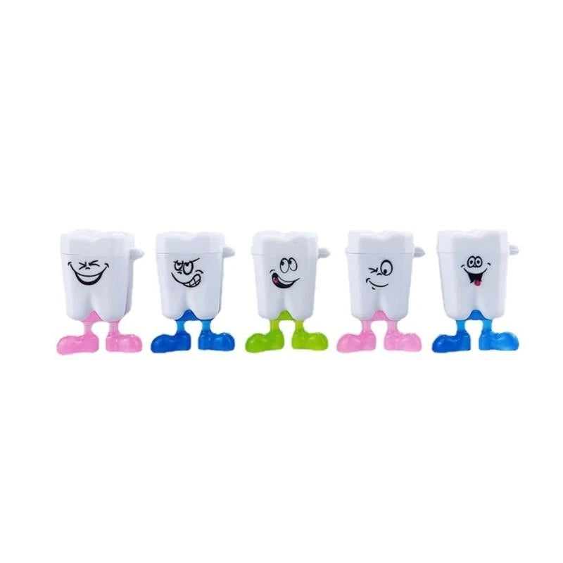 J15U 50-piece Children Tooth Container Baby Teeth Box Kids Tooth Box