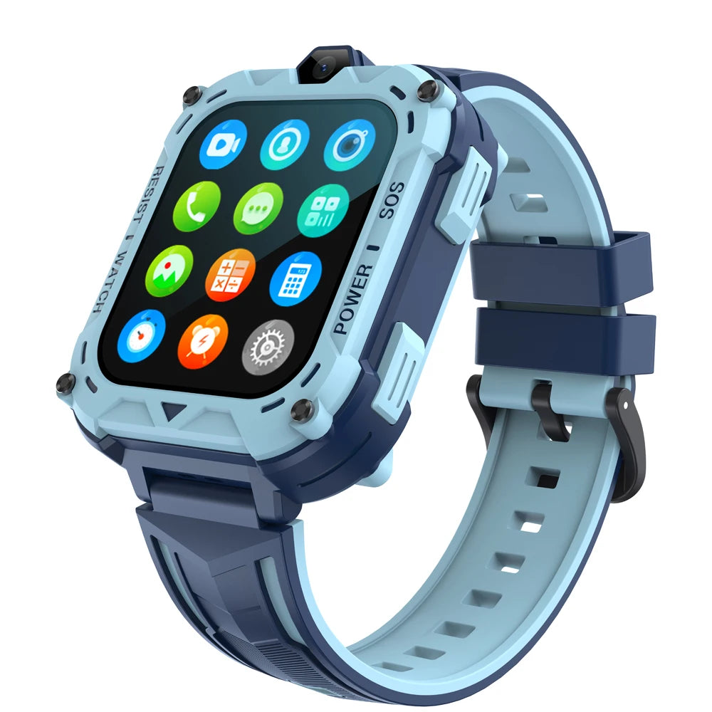 VALDUS 2025 New VK39 4G Children Smartwatch GPS SOS Video Call WIFI SIM Card 0.08Mpix Camera Large Screen 4G Watch For Kids Gift