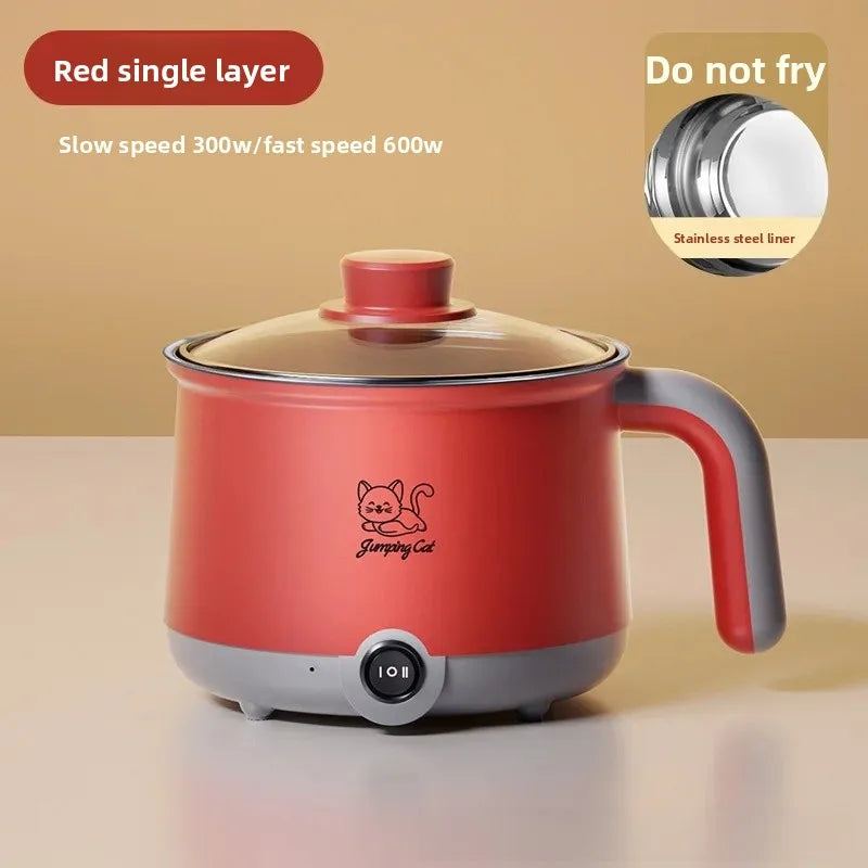 Mini Multi-Function Electric Cooker Small Integrated Steaming And Cooking Dormitory Noodles Home Use Single Person Mini Electric