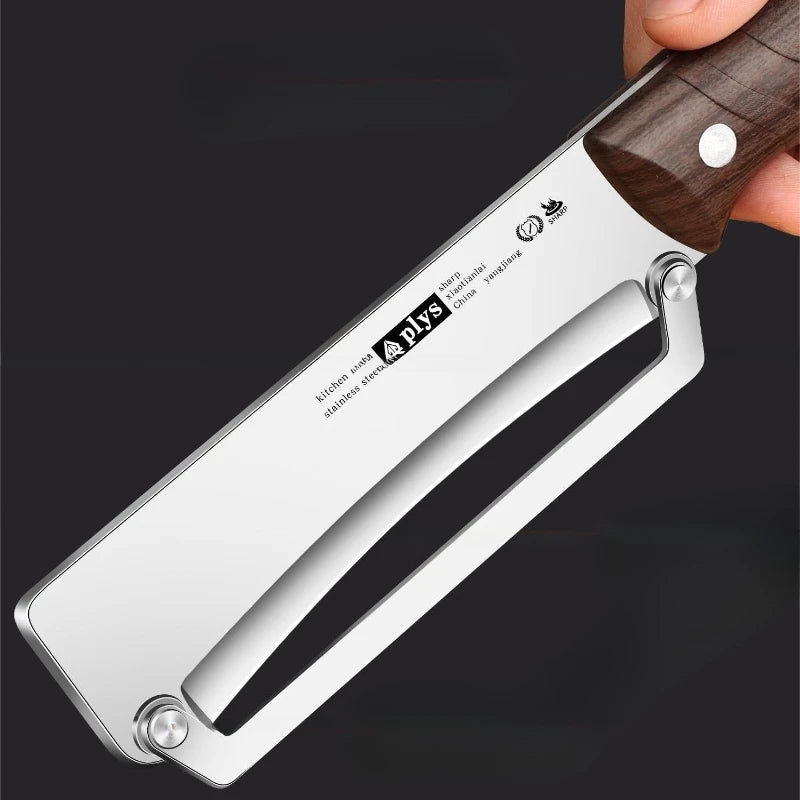 PLYS Multi-Function Peeler Fruit Knife Household Sharp Stainless Steel Peeling Knife Kitchen-Specific Peeler Apple Slicer Kitche