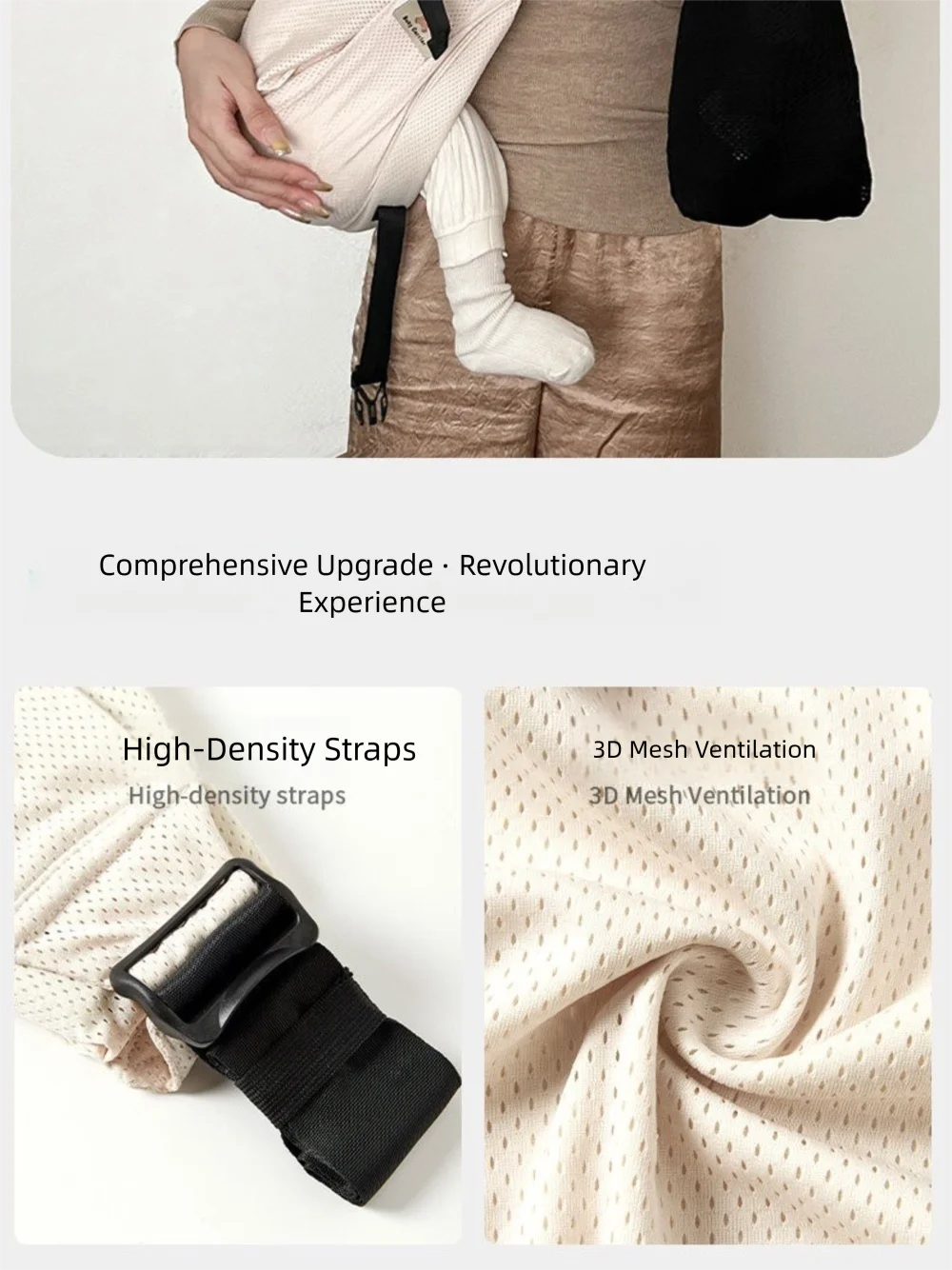 New Portable Sling Bebe Carriers Adjustable Carrier Wrap Breathable Toddler Backpack Travel
