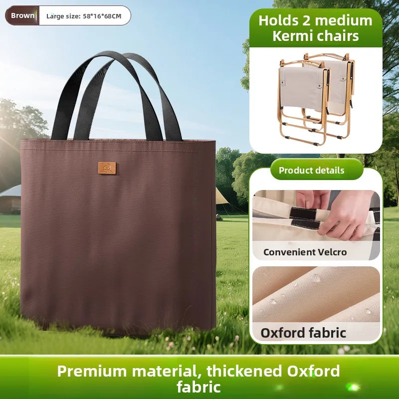 Thiened Ox Fabric Portable Folding Chair Storage Bag Outdoor Cam Carry Bag Durable Staing Chair Organizer