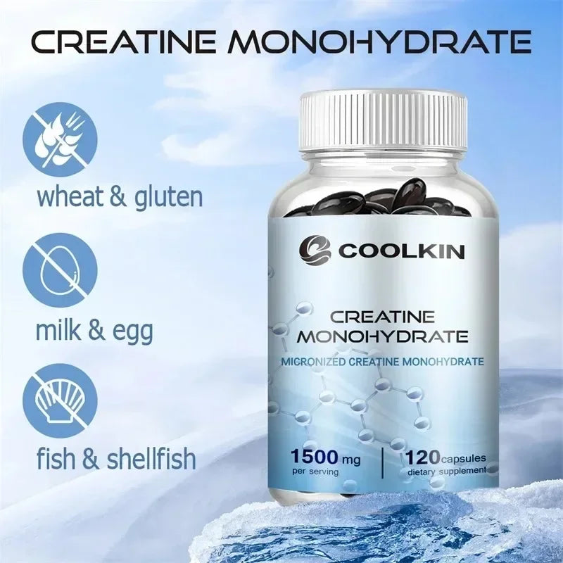 Creatine Monohydrate - Promote Muscle Recovery, Improve Athletic Performance, Improve Energy Endurance, Increase Muscle Mass