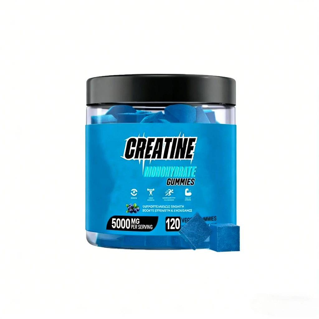Creatine Monohydrate Gummies for Men & Women-5g of Creatine Monohydrate Per Serving- Help Increase Strength and Build Muscle