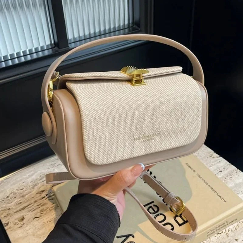 Simple Fashion Mini Square Women Crossbody Bags 2026 Luxury Designer Purses And Handbags Box Shape Pure Color Shoulder Satchels