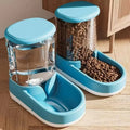 +Large - Capacity Automatic Pet Feeder & Water Dispenser for Dog/Cat, Gravity Design, Save Time & Effort