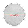 1PC 6-20 Inch Pizza Screen Pan Metal Net Non Stick BakingTray New Seamless Aluminum Alloy Metal Net Bakeware Kitchen Pizza Tools