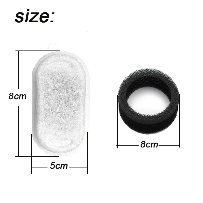 Filter Element Replaced Activated Carbon Filter For Cat Water Fountain Replacement Filters Cat Fountain Accessories