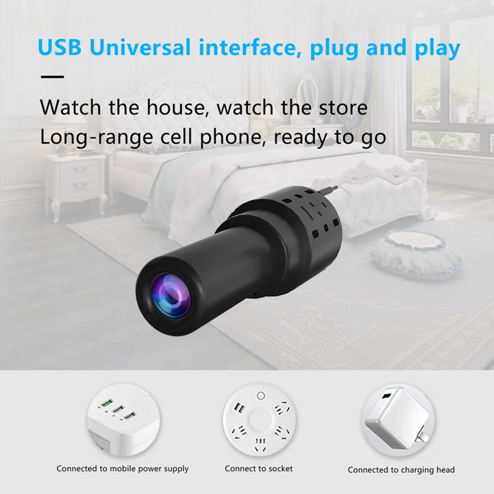 Mini WiFi Camera HD 1080P Indoor Monitor Security Protection Home Baby Video Surveillance IP Cam Audio Recorder 2024 New