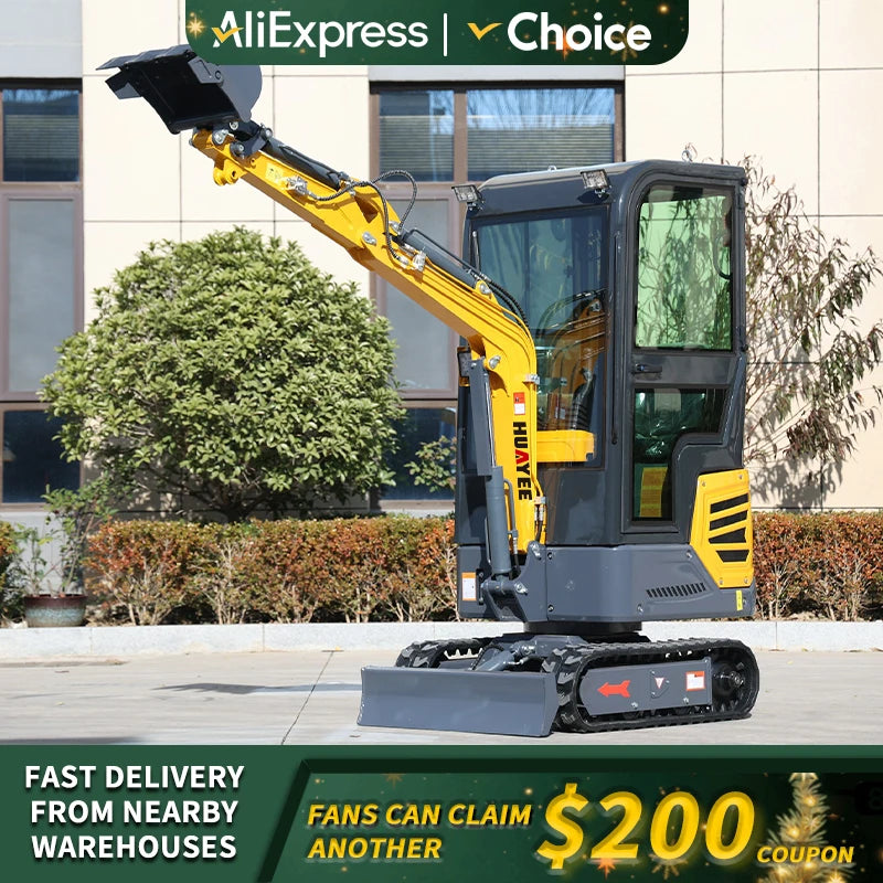 Hydraulic Mini Excavator Prices Multifunctional EPA Engine Small Diggers Portable Excavadora Customize Mini Small Excavators