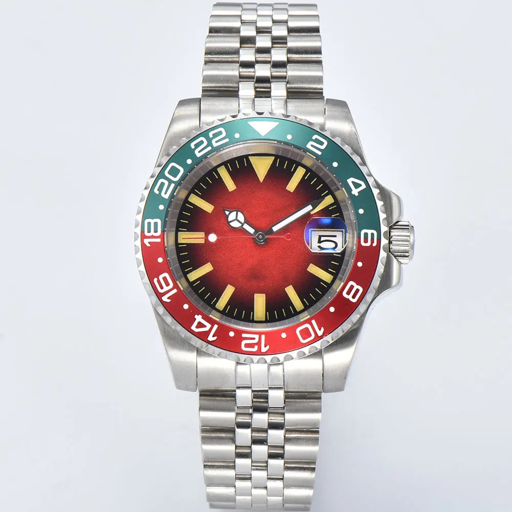 Luxury NH35 Watch 40mm Diver Men's Mechanical Watch Sapphire Glass Automatic Watch NH35 Stainless Steel Watch for men