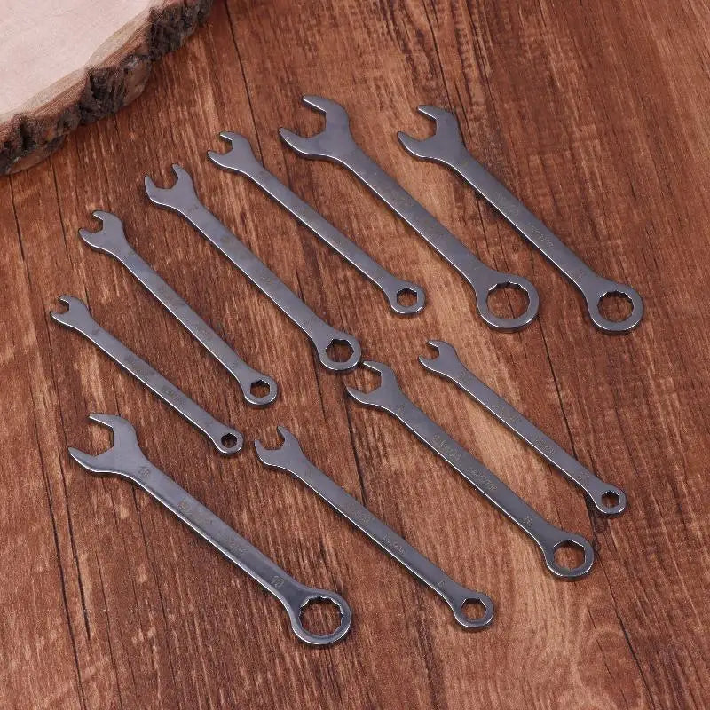 1/8/10Pcs Mini Thin Stainless Steel Double Open-end Wrench 5-11mm Dual-purpose Wrench For Repair Hand Tool Accessory
