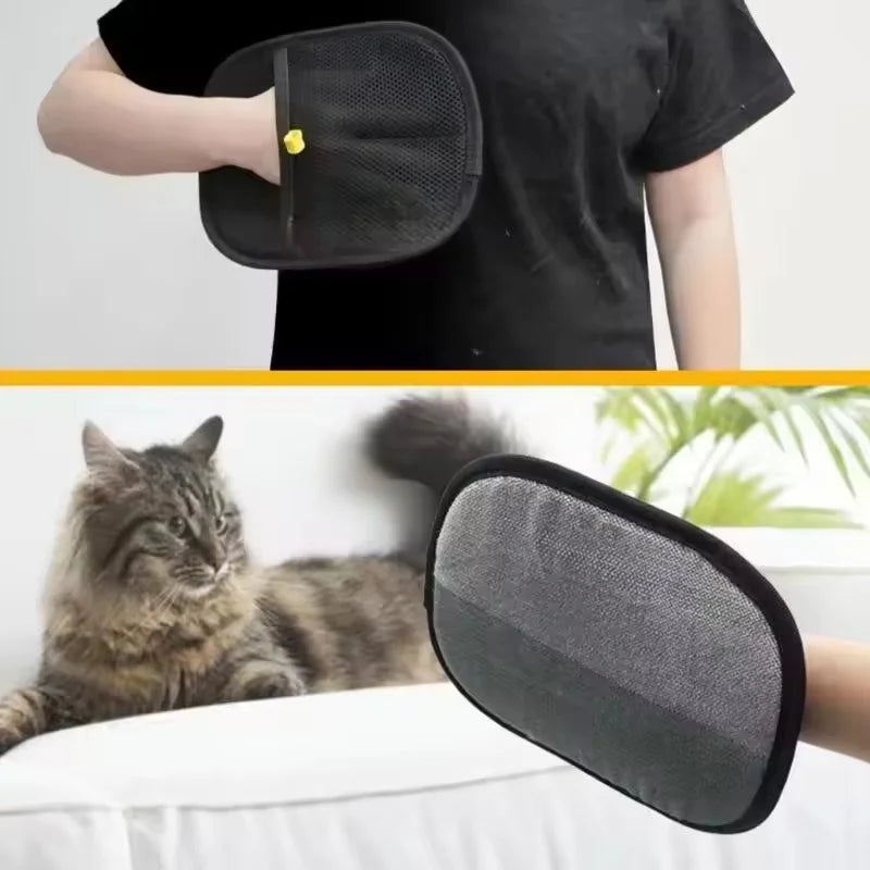 Pet Grooming Gloves For Cats Dog Hair Removal Gloves Pet Clothes Mattress Sofa Hair Cleaning Gloves Pet Massage Grooming Gloves