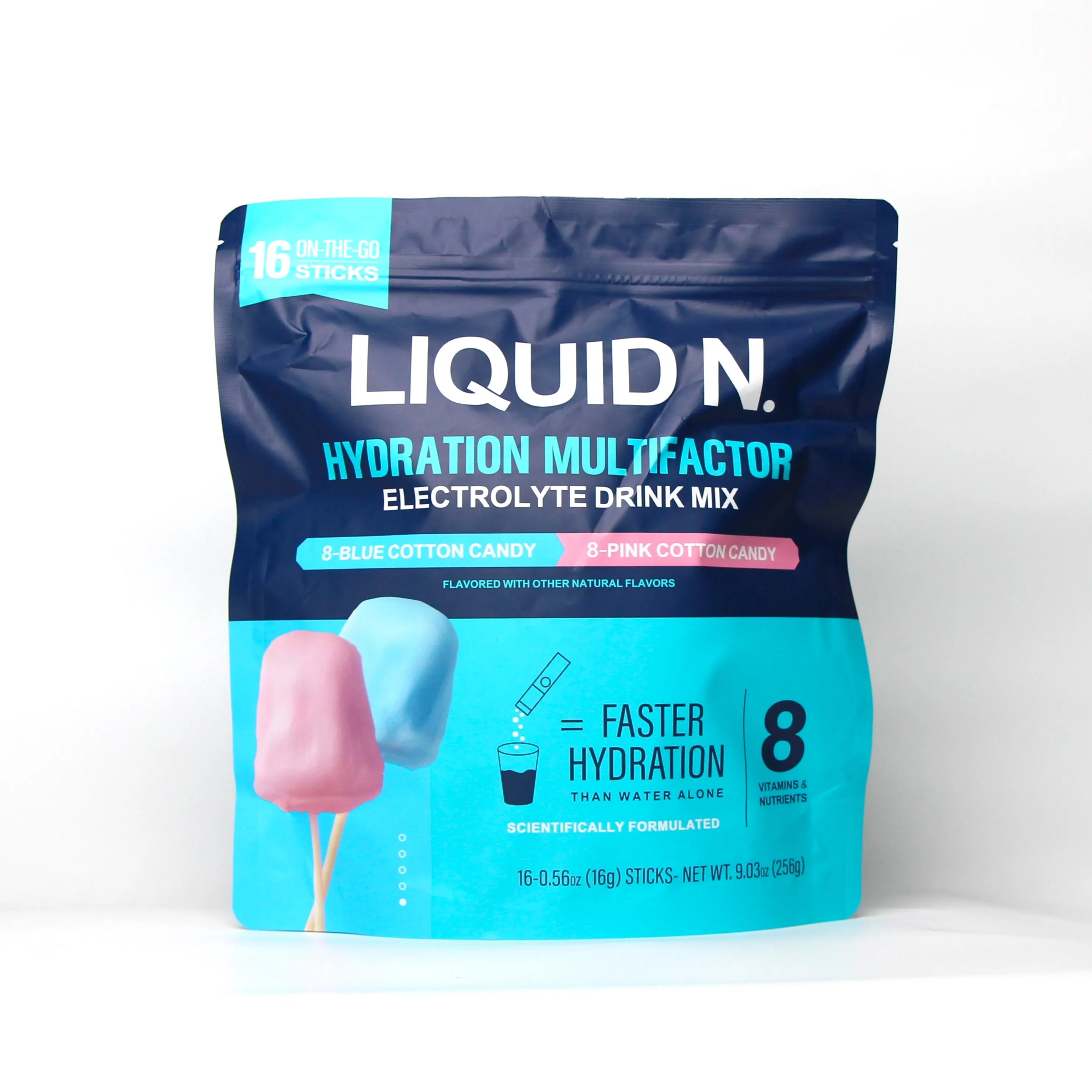 Hydration Multiplier - Cotton Candy | Electrolyte Powder Drink Mix | 1 Pack (16 Servings)