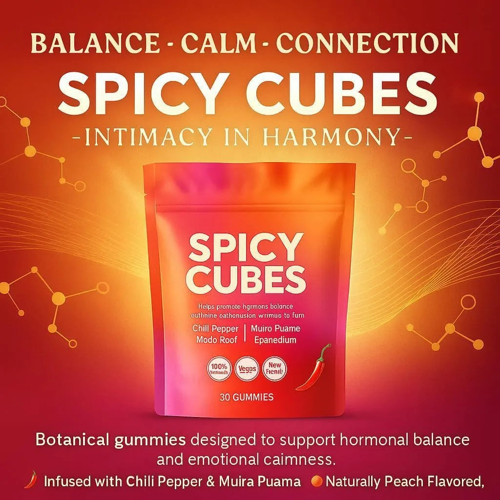 Spicy Cube  Spicy cube gummies for soothing emotions