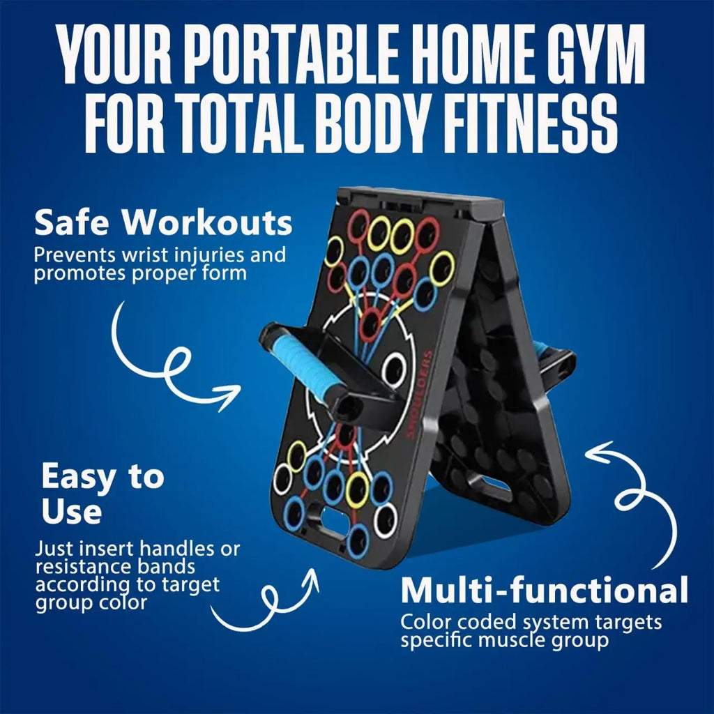 Push Up Support Board Multifunctional Exercise Chest and Abdominal Muscles Household Men's and Women's Training Board Fitness