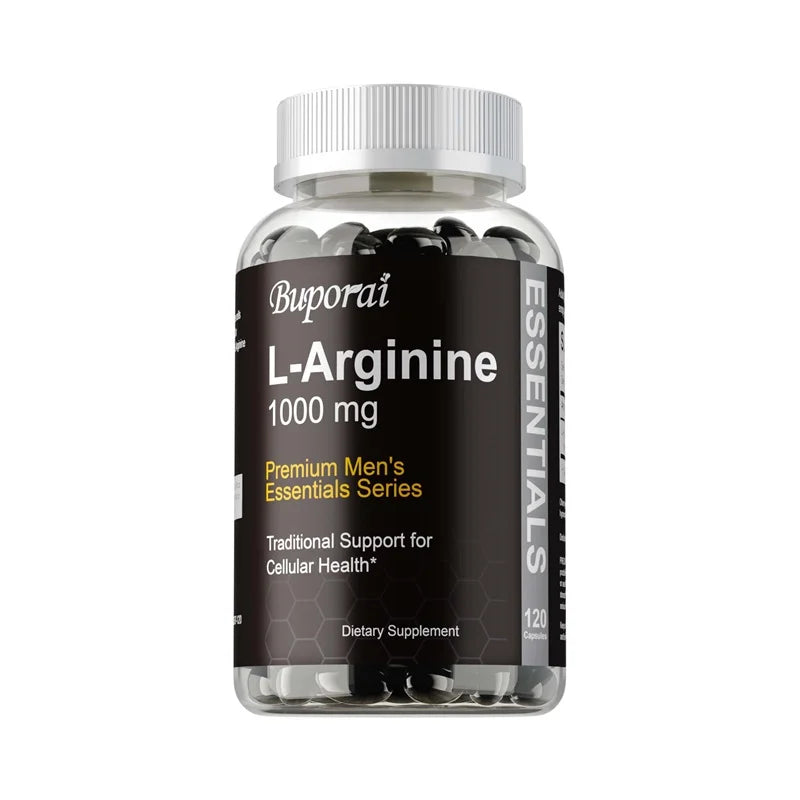 L-Arginine Capsules - Performance, Endurance, Lean Muscle, and Improve Men's Health