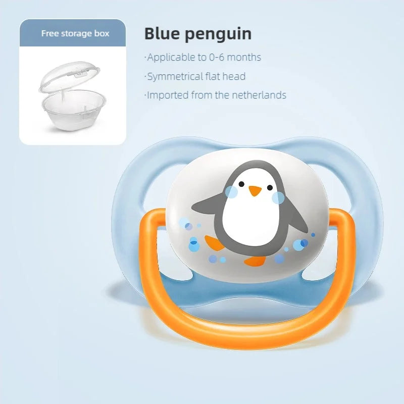 PHILIPS AVENT Silicone Nipple Pacifier Baby Toddler Soothe Kids Newborn Baby Silicone Teething Pacifier Orthodontic Nipples Baby