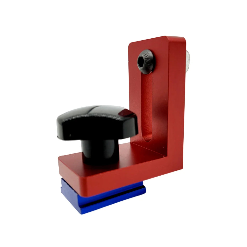 Miter Track Stop T-Slot T-Tracks Stop Chute Locator Aluminium Alloy Backing Connector for Woodworking Guide Rail Table Saw DIY