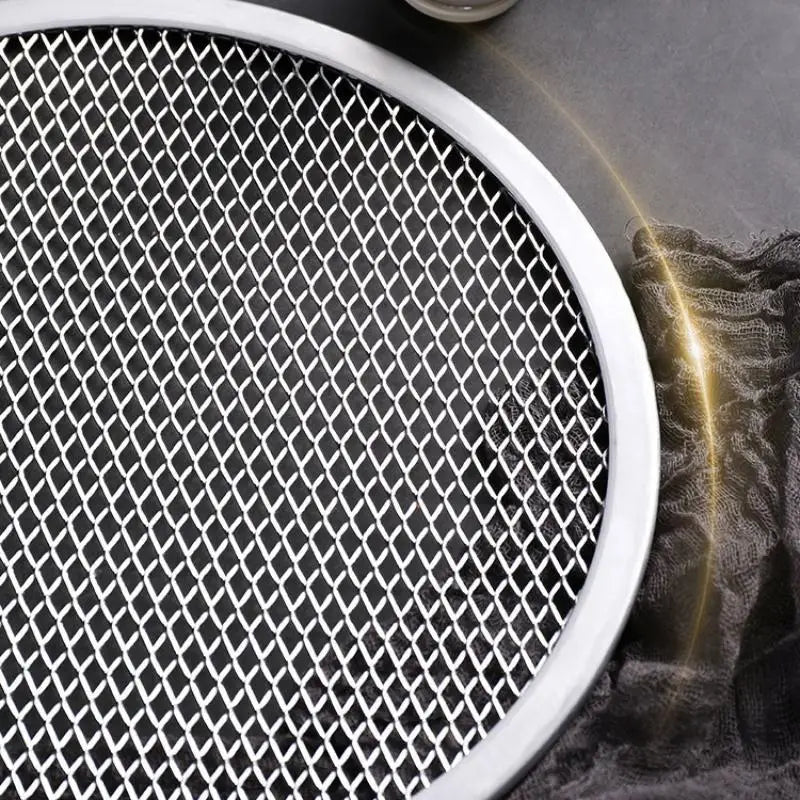 1PC 6-20 Inch Pizza Screen Pan Metal Net Non Stick BakingTray New Seamless Aluminum Alloy Metal Net Bakeware Kitchen Pizza Tools